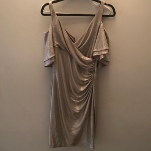 Ralph Lauren metallic dress
